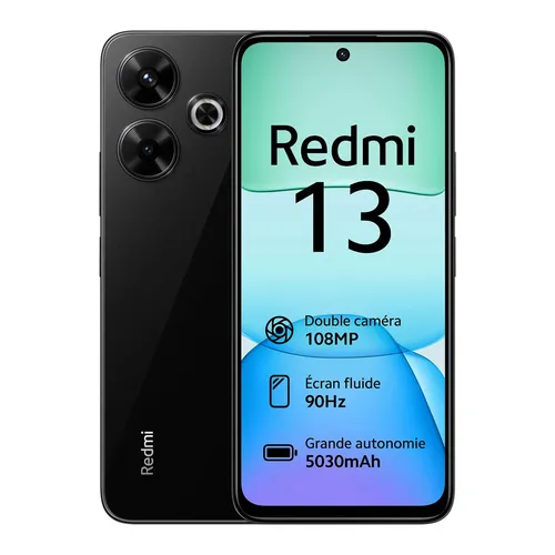 گوشی موبایل Xiaomi مدل (Redmi 13 (RAM 8 ظرفیت 256GB - مشکی